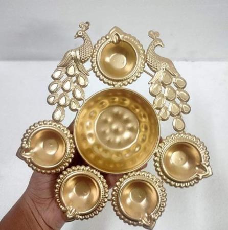 Handmade Floating Diya Decoration for Diwali